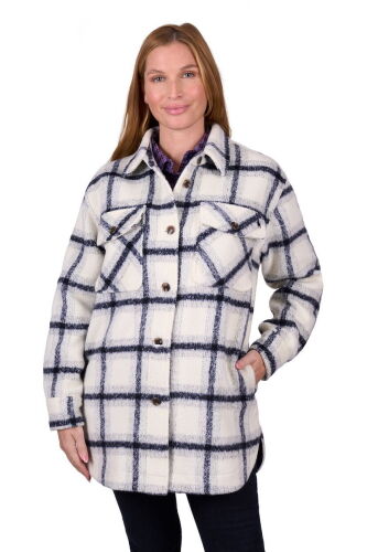 Thomas Cook - Dux-Bak Women's Elk Overshirt - 201 Navy - D5W2103059 - Size L