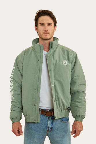 Ringers Western Kidman Mens Jacket - Leaf / Off White - 122059RW-LF/OWH - Size L