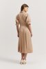 Country Road - Cinched Shirt Dress - Taupe - 60290867 - Size 12