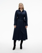 Witchery Cotton Sateen Shirt Dress - Blue Night - 60287313 - Size 8