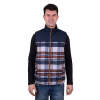 Wrangler Men's Koda Revs Vest - Tan / Navy - X5W1662257 Size - L