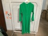 Country Road - Wrap Front Midi Dress - Jewel Green 3057 - 60288214 - Size 8 - 3