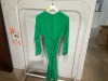 Country Road - Wrap Front Midi Dress - Jewel Green 3057 - 60288214 - Size 10 - 3