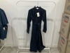 Witchery Cotton Sateen Shirt Dress - Blue Night - 60287313 - Size 12 - 2