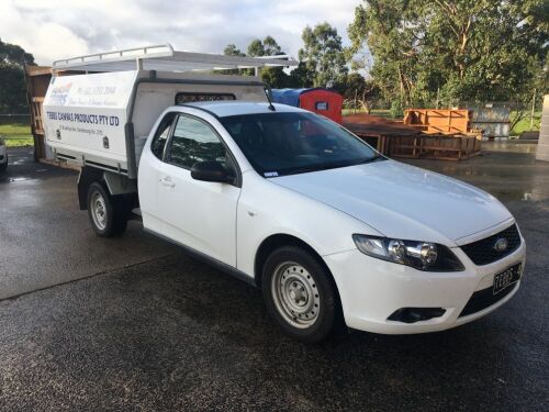 6/2008 Ford Falcon 4x2 FG Tray Utility with 4 Litre 6 Cylinder Petrol Engine