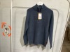 Swanndri Chalky Island Waffle Jumper - Oceanview - SW225313M P12059945 - Size M - 2