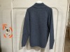 Swanndri Chalky Island Waffle Jumper - Oceanview - SW225313M P12059945 - Size L - 3