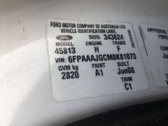 6/2008 Ford Falcon 4x2 FG Tray Utility with 4 Litre 6 Cylinder Petrol Engine - 14