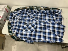 Bundle of 2 x Swanndri - Egmont Flannelette Shirt - Assorted Colours - Size XXXL - Total RRP $79.90