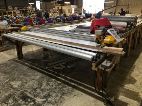Aeronaut Automation CNC Demountable Timber Framed Vacuum Cutting Table