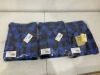 Bundle of 3 x Pilbara Collection - Flannelette Shirt Closed Front - Blue/Black - RM123CSF - Size 7XL - Total RRP $74.85