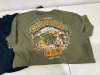 Bundle of 5 x The Mad Hueys - Short Sleeve Tee's - Assorted Styles and Colours - Size S - Total RRP $249.95 - 4
