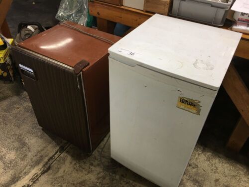 2 x Assorted Electric Single Door Underbar Refrigerators