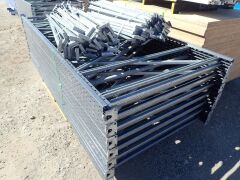 Quantity of 13 bays of Warehouse Shelving - 12