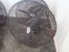 Quantity of 2 x Wall Mountable Industrial Fans - 2