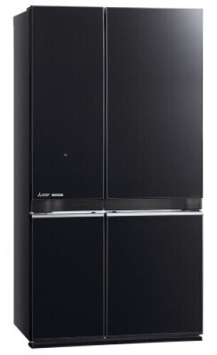 Mitsubishi Electric 710L L4 Grande French Door Fridge MR-L710EN-GBK-A