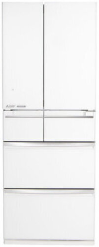 Mitsubishi Electric 500L WX Series 6 Door Multi Drawer Fridge MR-WX500C-W-A