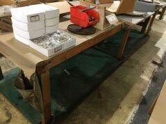 6 x Assorted Timber Framed Layout and Cutting Tables - 4