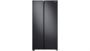 Samsung 696L Matte Black Side By Side Fridge with SpaceMax Technology SRS692NMB