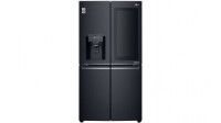 LG 708L InstaView Door-in-Door French Door Fridge - Matte Black GF-V708MBSL