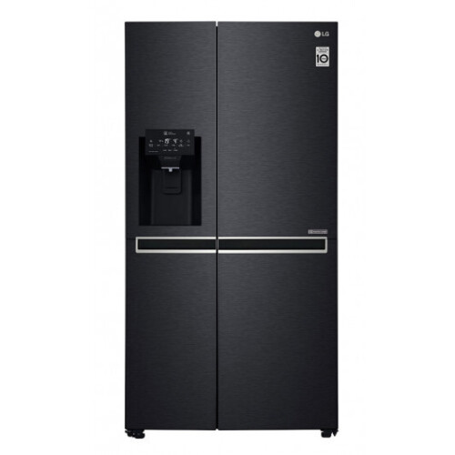 LG 668L Side by side fridge Non Plumbed ice & water Dispenser GS-L668MBNL