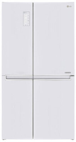 LG 687L Side by Side Fridge White GS-B680WL