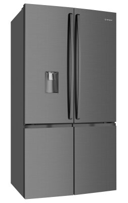 Westinghouse 600L Dark Steel French Door Fridge WQE6060BA