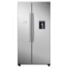 Hisense 624L Side by Side Fridge / Freezer HR6SBSFF624SW