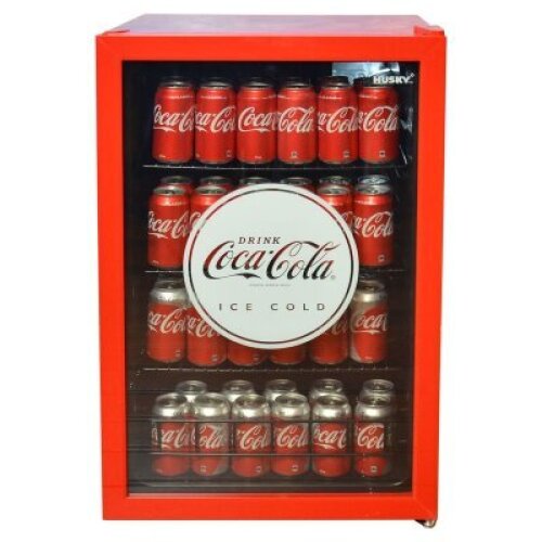 Husky 118L Coca-Cola Bar Fridge CKK110-168-AU-HU