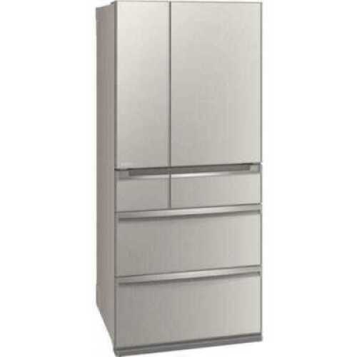 Mitsubishi Electric 743L Multi-Drawer Glass Refregerator Agent Silver MRWX743CSA