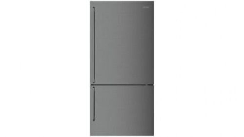 Westinghouse 528L Dark Steel Bar Handle Right Hinge Bottom Mount Fridge WBE5304BB-R