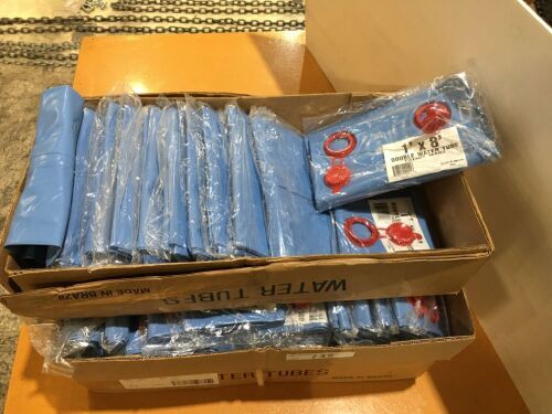 Quantity Plastic 300mm x 2.4m Water Weight Tubes (New)