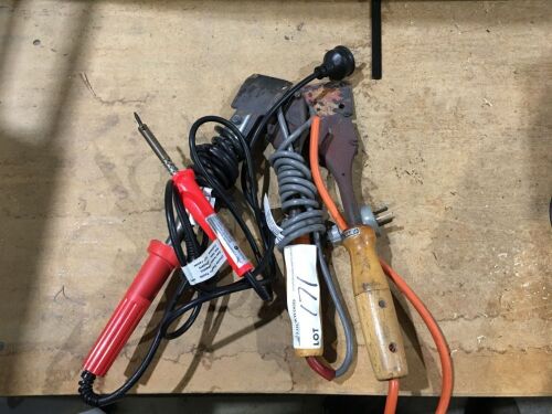 4 x Assorted Electric Soldering Irons