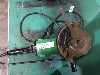 Hitachi Heavy Duty Portable Electric Right Angle Grinder