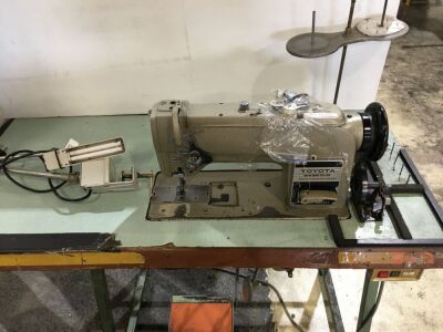 Toyota Motorised Heavy Duty Single Needle Plain Sewing Machine Model: LS2-AD331L