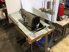 Brother Motorised Heavy Duty Single Needle Plain Sewing Machine Model: LS2-B837 - 2