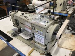 Seiko Motorised 20mm Twin Needle Plain Sewing Machine - 3