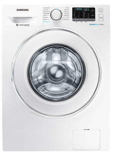Samsung 8.5kg BubbleWash Front Load Washing Machine with Steam WW85J54E0IW
