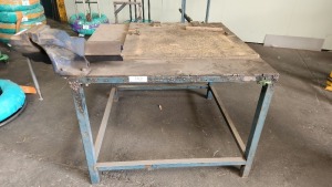 Dawn 150 Offset Vice & Steel Bench