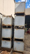 Qty of 7 Steel Stackable Stillage Bins