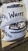 Qty of 10 White PVC Powder