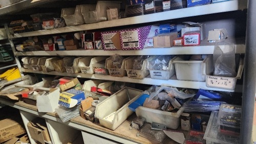 Large Cabinet of Stainless Steel Hardware