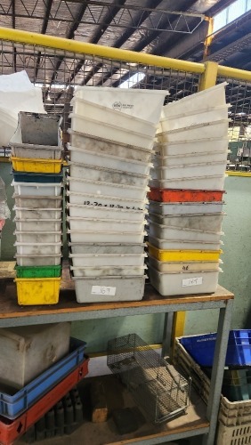 Large Qty of Assorted Tooling Tubs