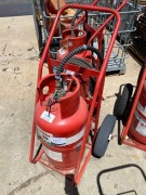 Chubb Mobile Fire Extinguishing System, 68Kg, with Cover