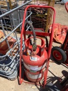 Chubb Mobile Fire Extinguishing System, 68Kg, with Cover