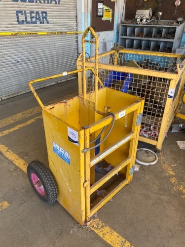 Heavy Duty Gas Bottle Trolley, SWL 250Kg
