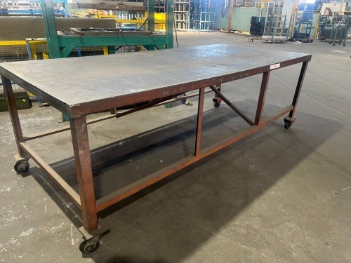 Steel Frame Mobile Workbench / Trolley