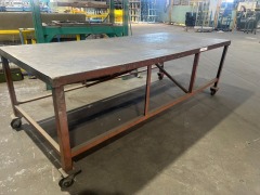 Steel Frame Mobile Workbench / Trolley
