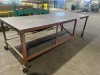 Steel Frame Mobile Workbench / Trolley