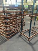 10 x Stackable Stillages with Removable Poles